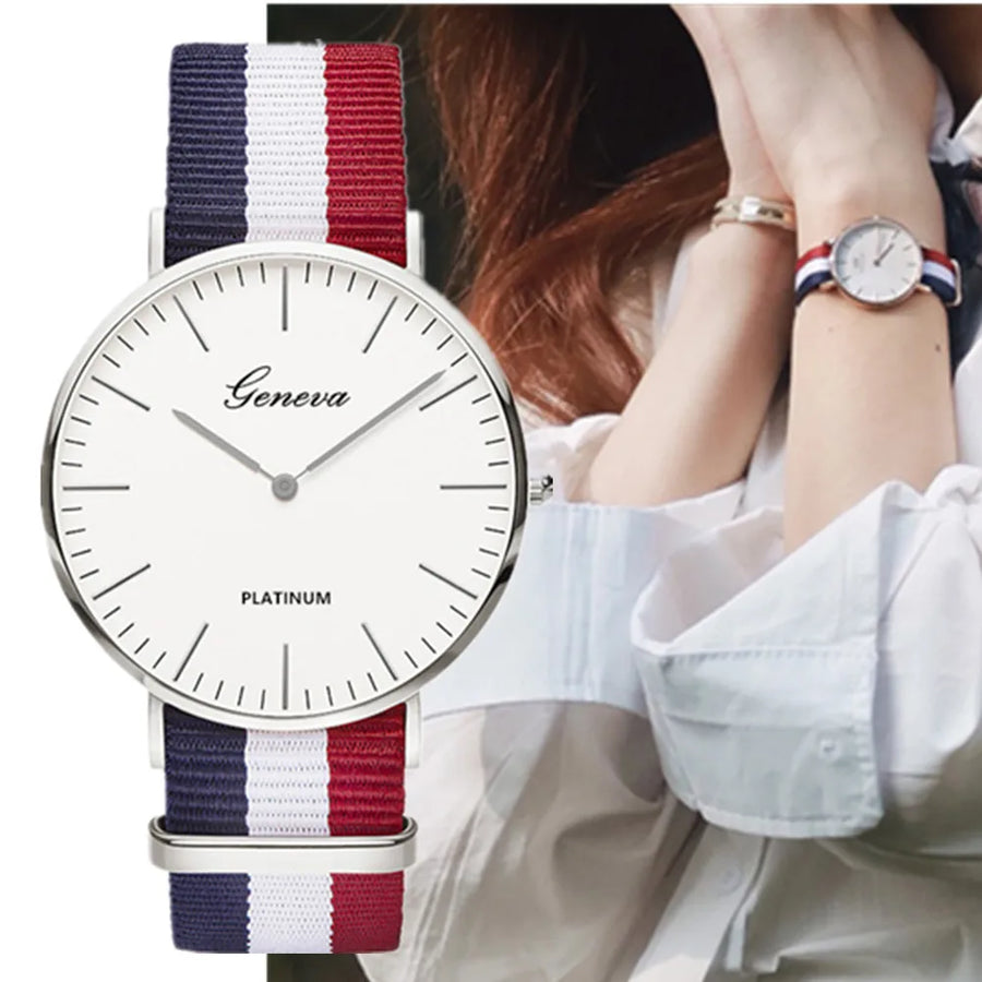 Orelvi Nylon Strap Ladies Watch — The Everyday Icon