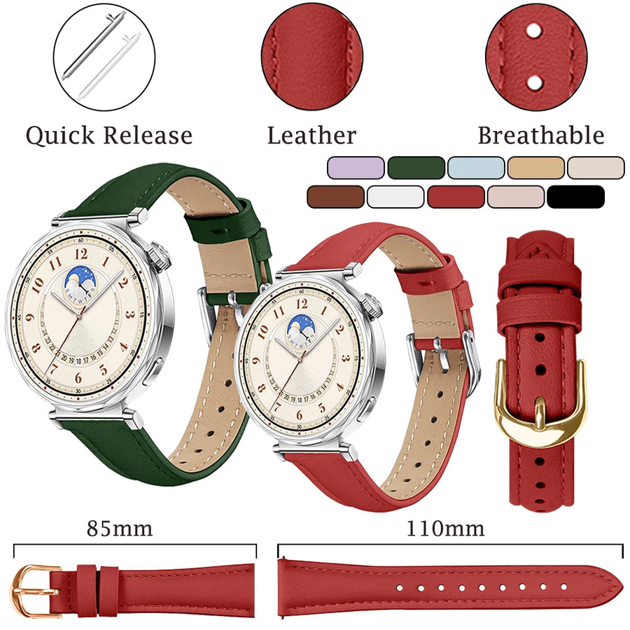 Orelvi Leather Watch Band — The Timeless Wrist Upgrade